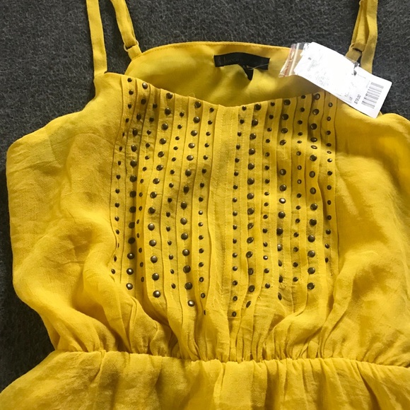 LUCCA COUTURE Yellow Dress URBAN OUTFITTERS - Picture 2 of 2